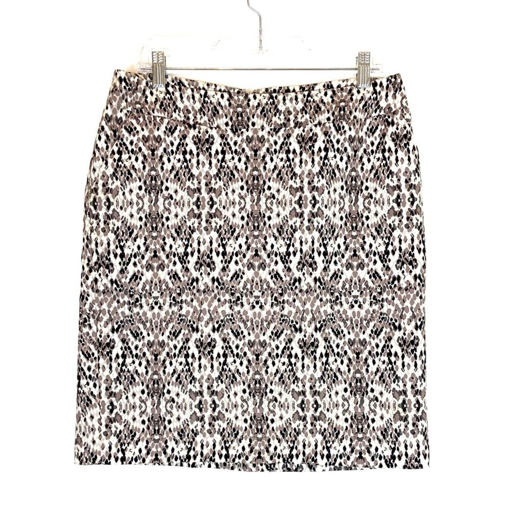 Merona Snake Skin Print Pencil Skirt - Size 10